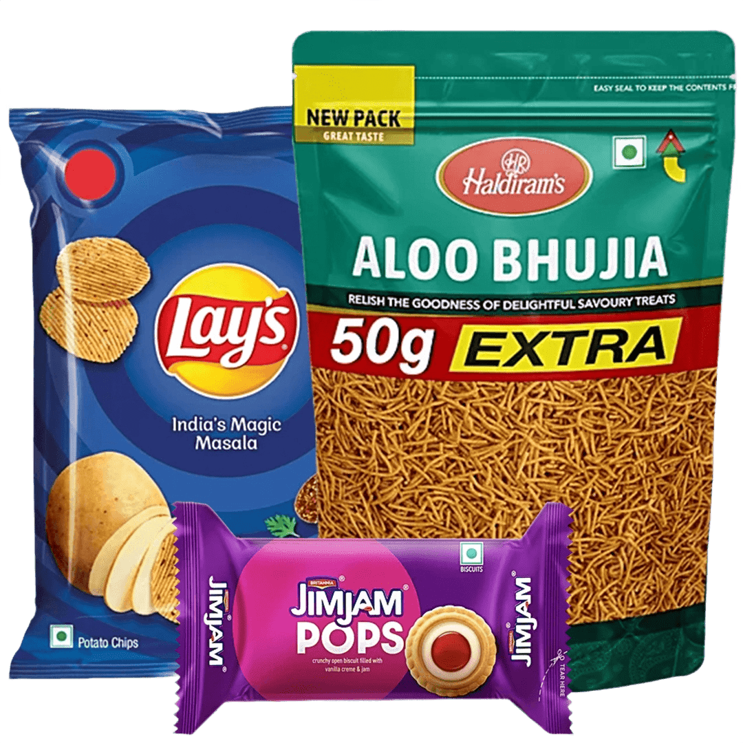 Chips, Biscuits & Namkeens